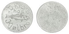 10 krone (J. F. Kjølbro-Moeda de emergência)
