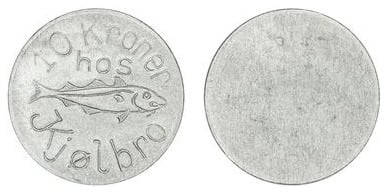 10 krone (J. F. Kjølbro-Moeda de emergência)