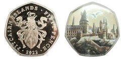 50 pence (Castelo de Hogwarts)