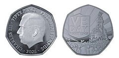 50 pence (Memorial da Vitória)