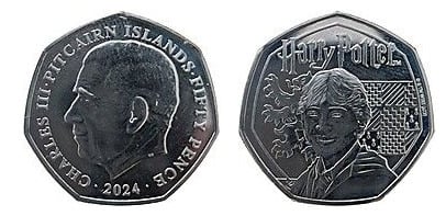50 pence (Ron Weasley)
