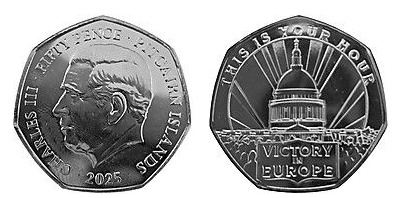 50 pence (Catedral de S. Paulo)
