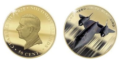 50 cêntimos (Lockheed SR-71 Blackbird)