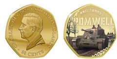 50 cêntimos (tanques da Segunda Guerra Mundial - Cromwell)
