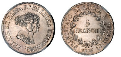 5 francos