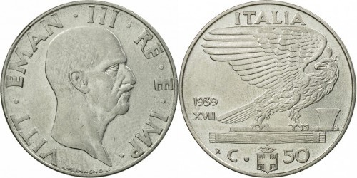 50 centesimi (Vittorio Emanuele III)