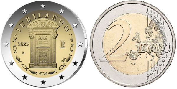 2 euros (Ano Jubilar 2025)
