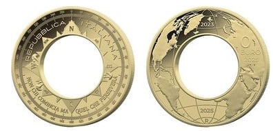 10 euros (Viagem do navio Amerigo Vespucci)