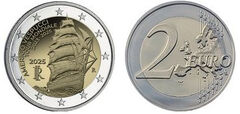 2 euros (Viagem do navio Amerigo Vespucci)