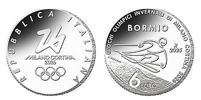 6 euros (Jogos Olímpicos de inverno Milano Cortina 2026: esqui alpino, Bormio)