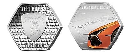 5 euros (Lamborghini - El Revuelto)