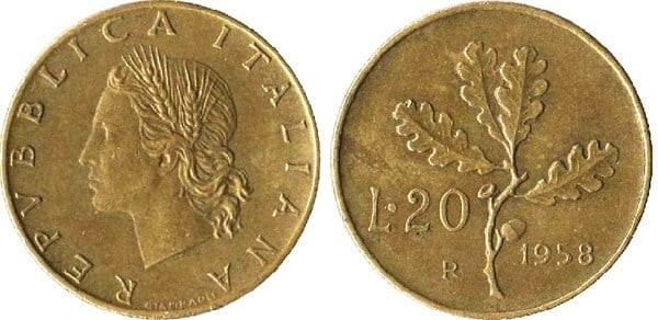 20 lire