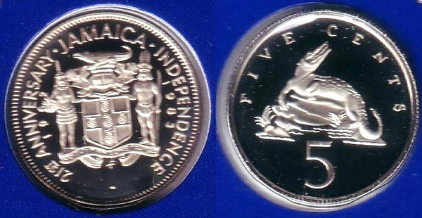 5 cents (21º Aniversário da Independência)