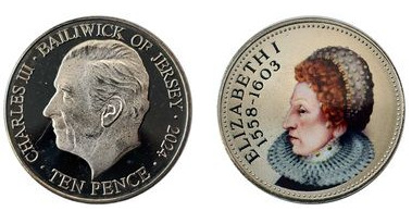 10 pence (Rainha Isabel I)