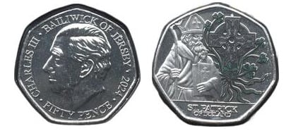 50 pence (Dia de São Patrício)