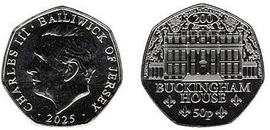 50 pence (Casa de Buckingham)