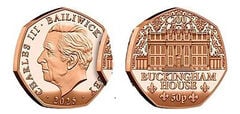 50 pence (Casa de Buckingham)