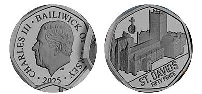 50 pence (Catedral de St. Giles)