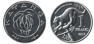 1 franco (Os Cinco Grandes - Leopardo)