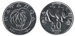 50 francos (Os Cinco Grandes - Rinoceronte)