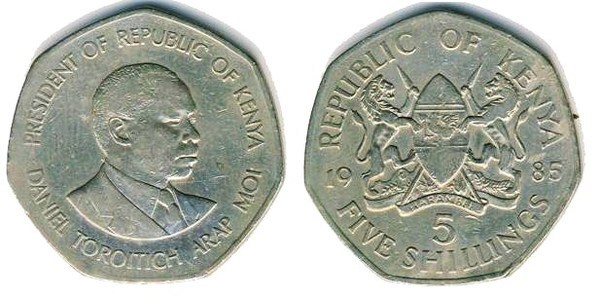 5 shillings