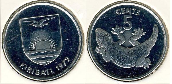 5 cents (Osga de cauda de pato)