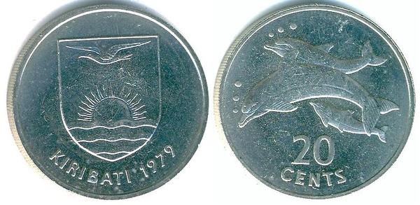 20 cents (Golfinhos)