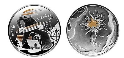 5 euros (Sol e Vento / Liepāja)