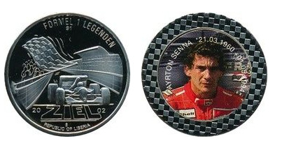 1 dólar (Ayrton Senna)