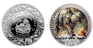 10 dólares (T-Rex)