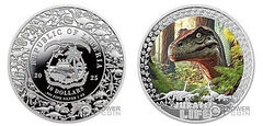 10 dólares (Velociraptor)