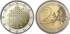 2 euros (Jardins de palha na Lituânia)