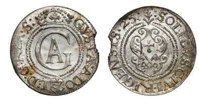 1 solidus (Gustav II Adolf)