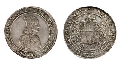 1 dalderi (Christina)
