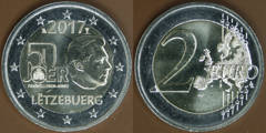 2 euro (50 Aniversario del Servicio Militar Voluntario en Luxemburgo)