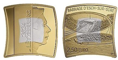 2,50 euros (Barragem de Esch-sur-Sûre)