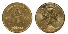 100 euros (Cruz de Malta)