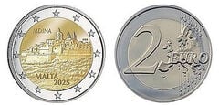 2 euros (Cidades Muralhadas de Malta-Mdina)