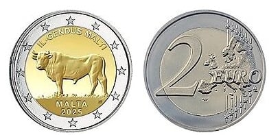 2 euros (Espécie autóctone - o boi de Malta)