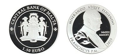 1,5 euros (Morte do Papa Francisco)