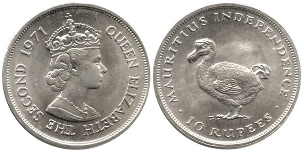 10 rupee (Independência)