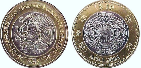 10 pesos (Milénio)