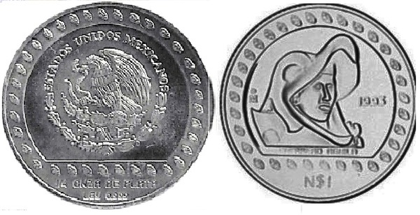 1 nuevo peso (Águia Guerreira)