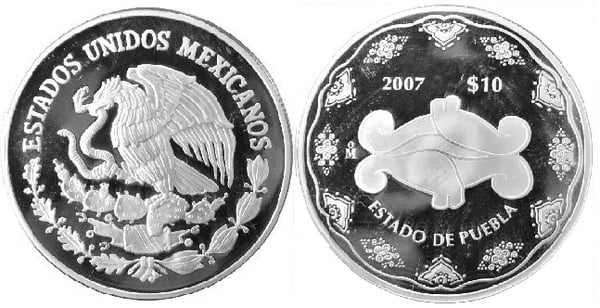 10 pesos (Estado de Puebla)