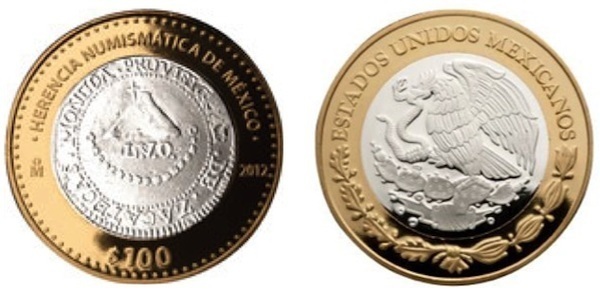 100 pesos (8 Reales 1811 Provisional Royalist)