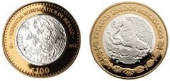 100 pesos (8 Reales 1804 - Selos e marcas de corte das Filipinas)