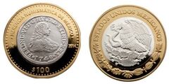100 pesos (8 escudos 1748)