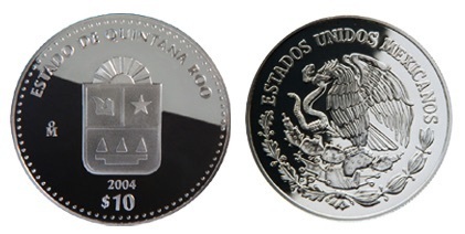 10 Pesos (Heráldica de Quintana Roo)