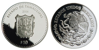 10 Pesos (Heráldica de Tamaulipas)