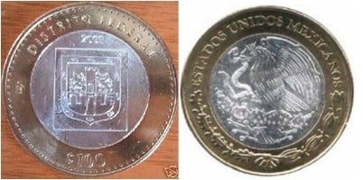 100 Pesos (Heráldica do Distrito Federal)